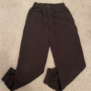 Brandy Melville black sweatpant joggers